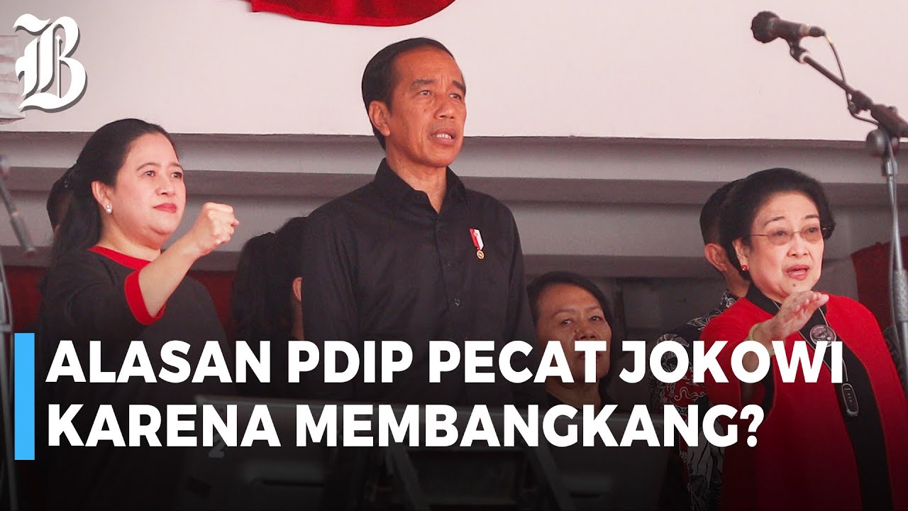 Megawati Resmi Pecat Jokowi, Gibran dan Bobby Nasution dari PDIP!