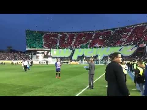 YouTube تيفو الداربي مولودية الجزائر و اتحاد العاصمة | Tifo de derby Mca Usma 28 11 201