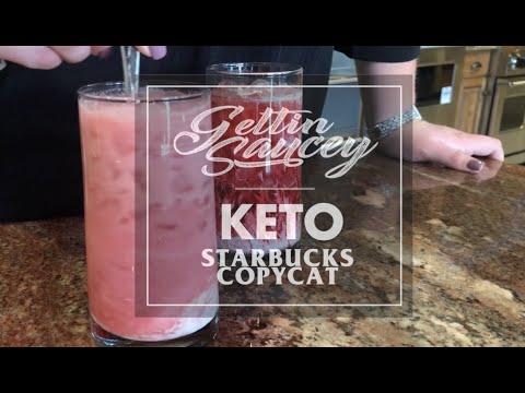 DIY Starbucks CopyCat Drinks| Keto Pink Drink!| Homemade Starbucks Frappe| Starbucks at Home
