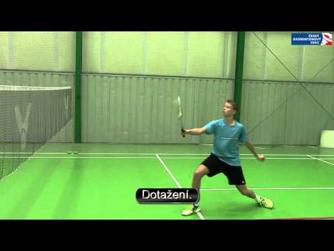 Bekhendové sklepnutí - technika úderu