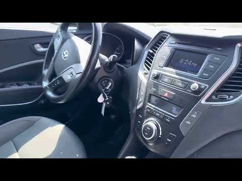 2017 Hyundai Santa Fe Sport AWD 4dr 2.4L Premium in Silver for sale at Finch Hyundai in London, ON