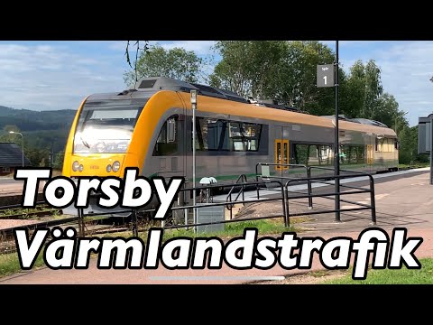 Värmlandstrafik /train at Torsby station