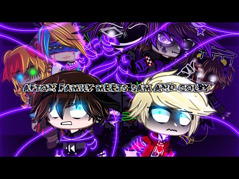 Afton's Meet Sam and Colby / Original / FNaF / Sparkle_Aftøn