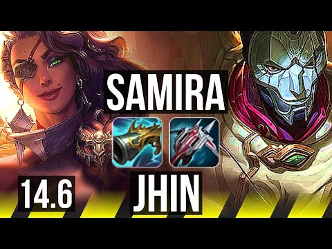 SAMIRA & Karma vs JHIN & Zac (ADC) | 8/1/3, 500+ games, Godlike | NA Grandmaster | 14.6