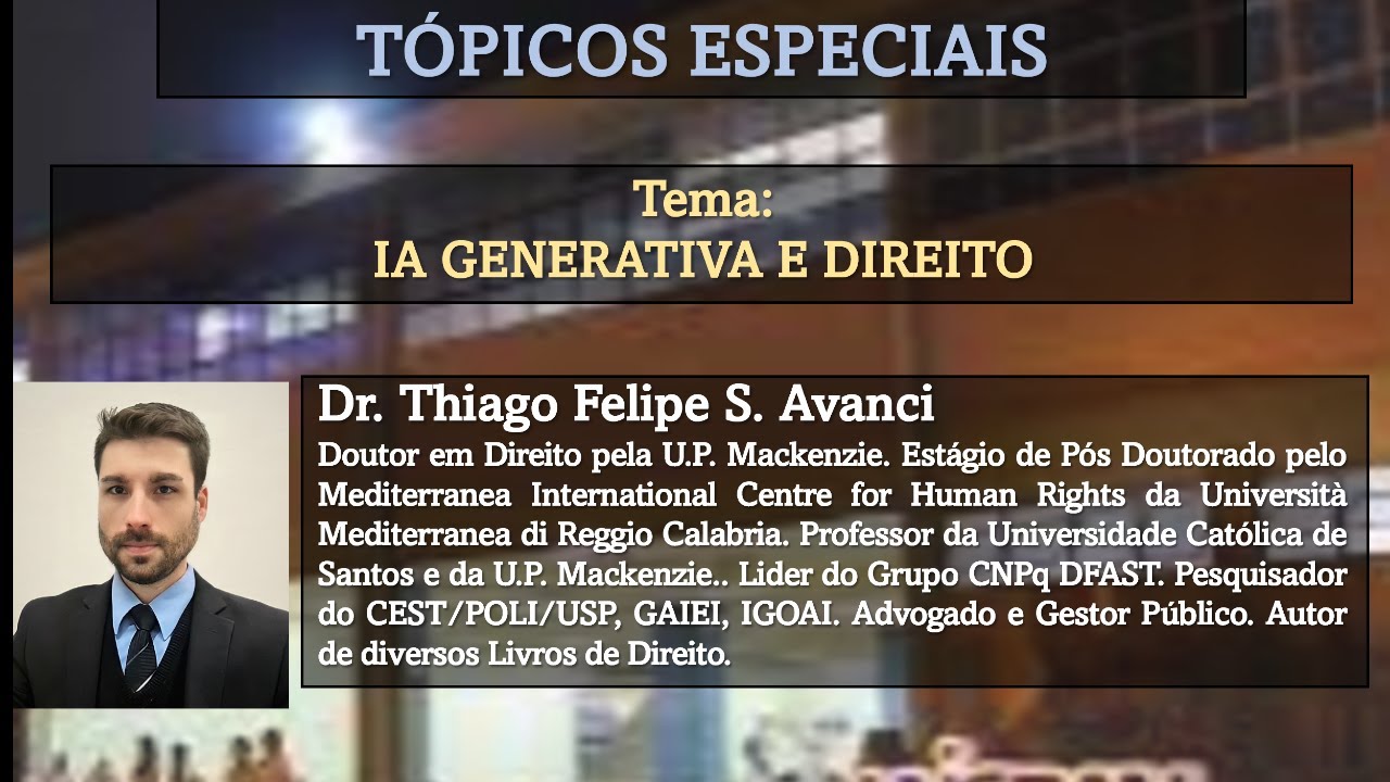 IA GENERATIVA E DIREITO