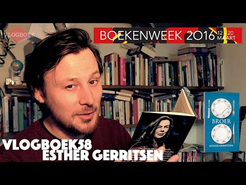 Vlogboek58 - Esther Gerritsen - Boekenweek 2016