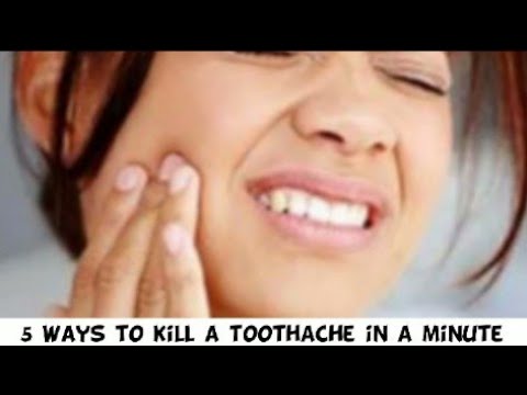 5 ways to kill a toothache in a minute | how To Stop A Toothache | Dant Dard Ka Ilaj #toothache
