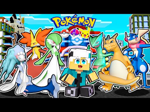 FUI ADOTADO por POKEMONS no MINECRAFT!