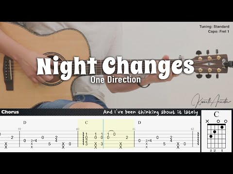 night changes chords no capo night changes chords no capo