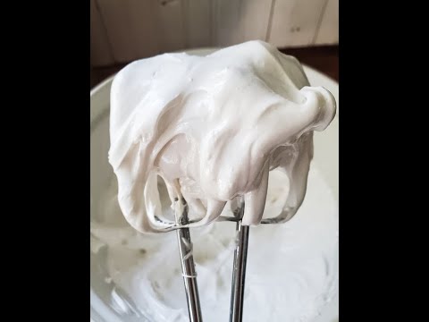 Homemade Marshmallow Fluff without corn syrup or eggs.