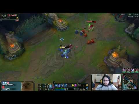 Imaqtpie getting outplayed and solo killed on Fizz