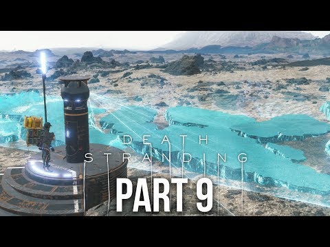 DEATH STRANDING Gameplay Walkthrough Part 9 - CONSTRUCTING A ROAD (Full Game)