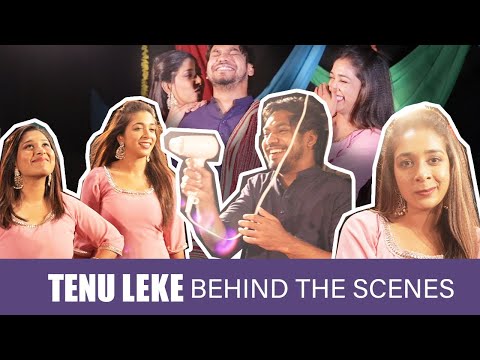 Tenu Leke | Behind the  Scenes | Sachini , Ridma & Melony