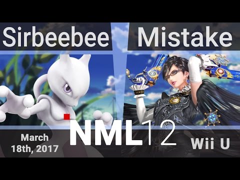 No Man's LAN 2017 - Winners Semifinals - TM.Sirbeebee (Mewtwo) vs Mistake (Bayonetta)