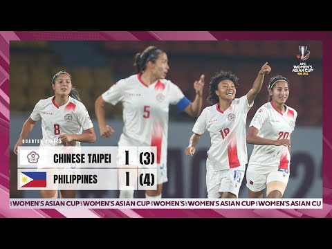 #WAC2022 - Full Match - Quarter Final | Chinese Taipei vs Philippines