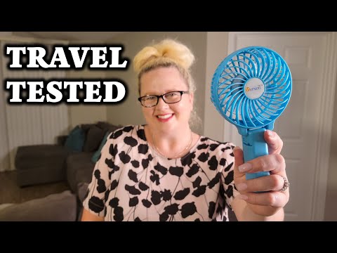 VersionTECH. Mini Handheld Fan, USB Desk Fan - Review