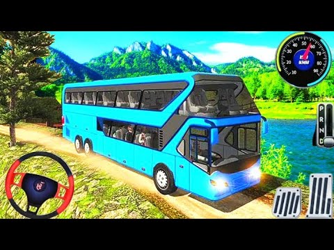 Offroad Coach Bus Driving Simulator 3D - Coach Bus 2024 - Android Gameplay HD