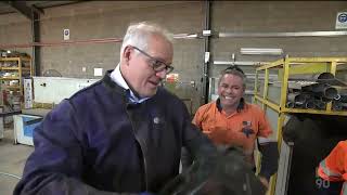 Scott Morrison being a tool on the tools (with subtitles)