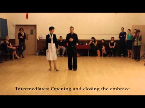 Tango embrace » Open and close embrace - 06.01.2016