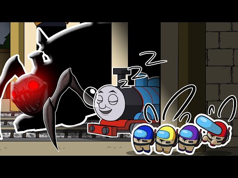 CHOO CHOO CHARLES vs THOMAS & GHOSTBUSTERS 4 EP.2 l Among Us Animation
