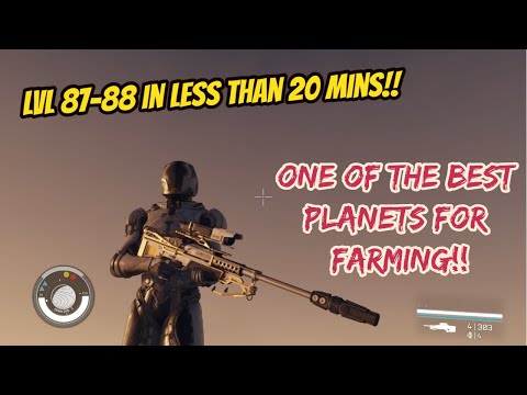 Starfield - Stealth Sniper - LVL 87 To 88 In Less Than 20 Mins + One Of The Best Planets For Farming
