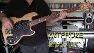Bass Cover - Bryan Ferry - Sensation - with Wal Pro IIE fretless bass