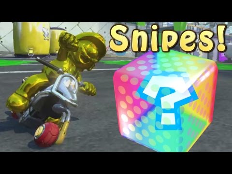 Mario Kart 8 Deluxe Item Snipe Montage