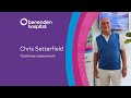 Patient success story: Chris Setterfield's knee replacement surgery