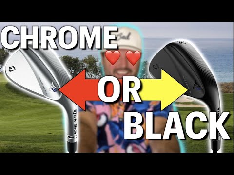 WHICH FINISH? MG3 TAYLORMADE WEDGE REVIEW in BLACK or CHROME. High Handicap Review