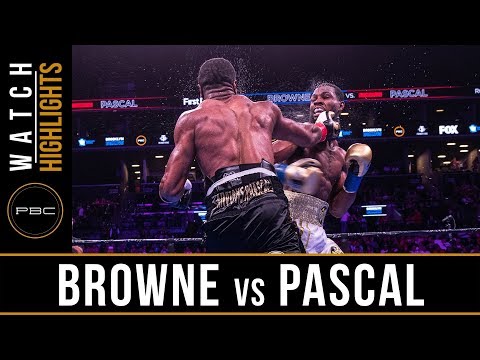 Browne vs Pascal HIGHLIGHTS: August 3, 2019 — PBC on FOX