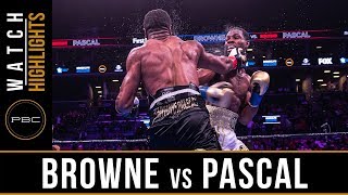 Download lagu Browne vs Pascal HIGHLIGHTS: August 3, 2019 — PBC on FOX mp3