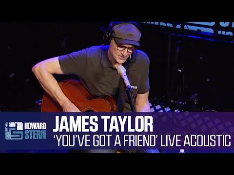 James Taylor “You’ve Got a Friend” Live on the Stern Show (2015)