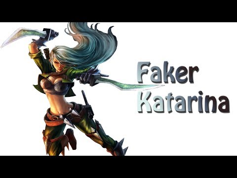 Skt t1 Faker - Katarina vs Lulu - MID - Korea Challenger (Full Game)