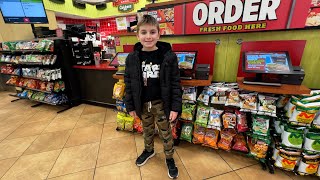 Father Son Sheetz Breakfast Business Meeting