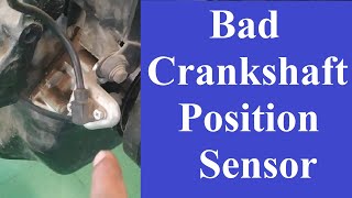 11 Symptoms of bad or failing crankshaft position sensor