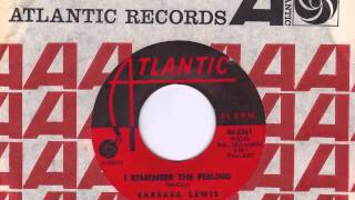 I REMEMBER THE FEELING   BARBARA LEWIS