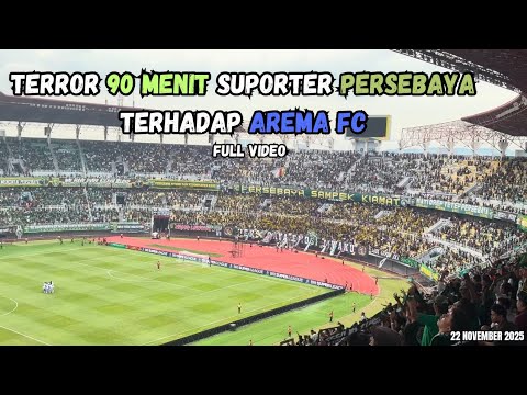 LUAR BIASA !!! AKSI BONEK MANIA DI LAGA DERBY JATIM PERSEBAYA VS AREMA || 22 NOVEMBER 2025