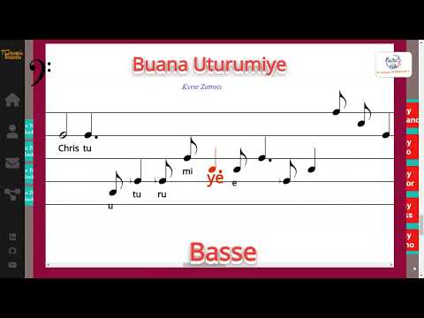 Buana Uturumiye - Kyrié Zaïrois - Trans & Harm : Alain Onana - Basse