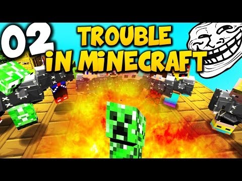 BOOOOOM! VERARSCHT :D - TROUBLE IN MINECRAFT [TTT][Deutsch] #02