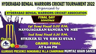 Hyderabad Bengali Warriors Cricket Tournament 2022, ( FINAL DAY )