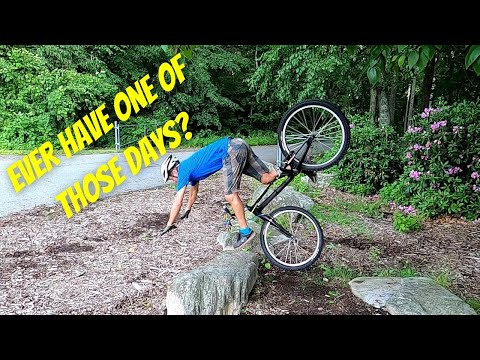 TONY FALLS OFF HIS BIKE ALL AFTERNOON | Bike Trials Group Ride