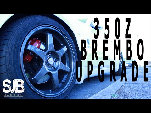 Nissan 350z Brembo Brake Upgrade