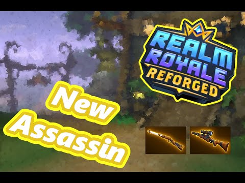 60 Player Lobbys in Realm Royale?! | First assassin of the Patch