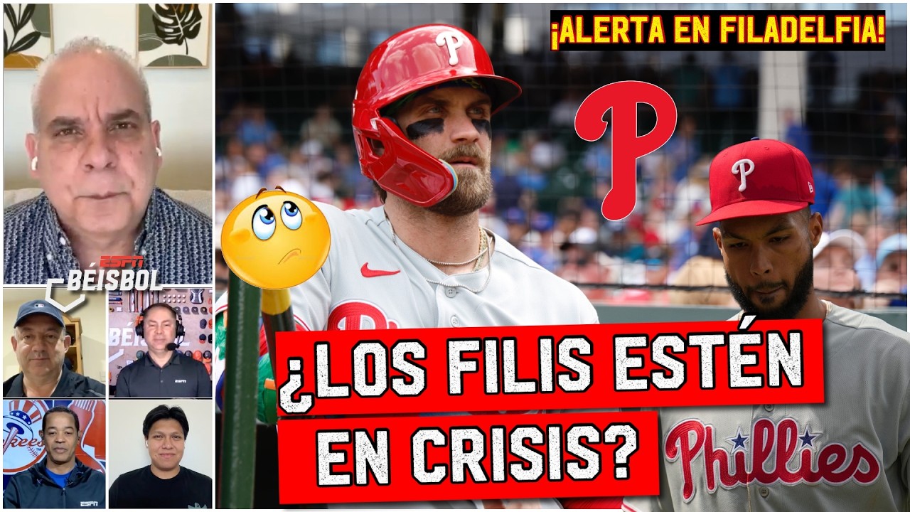 La CRISIS de FILIS NO ES DE AHORA. Los buenos tiempos YA PASARON para Bryce Harper | ESPN Béisbol