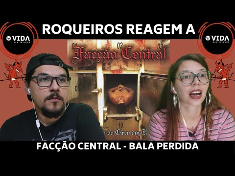Rockeiros reagem a RAP - Facção Central Bala Perdida - Respetáculo Vida Sem Trilhos REACT VST