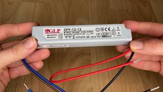 GPV-12-12 Zdroj konstantního napětí 12V 1A 12W