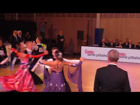 018 Kryštof Krajča - Eliška Fialová  /MČR T10 2018/ Kojetín/ Junior II./ 1.kolo/ Tango