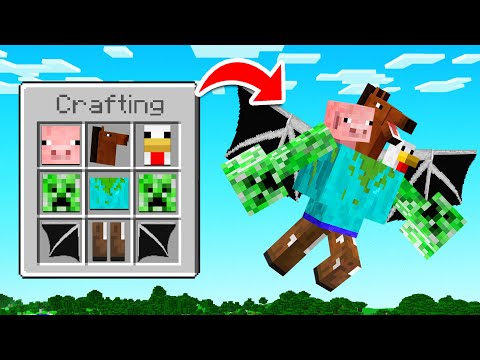 Crafting ALL MOBS Into The ULTIMATE MOB! (Minecraft)