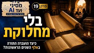 כיצד לא היו מחלוקות במשך למעלה מאלף שנה? | מסיני ועד גוגל #19