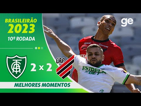 Gols e lances de América-MG x Athletico Paranaense